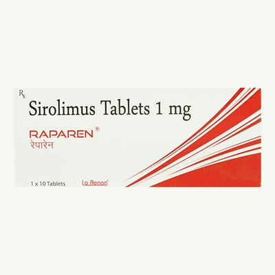 Raparen 1mg Tablet 10'S - Immune Suppression