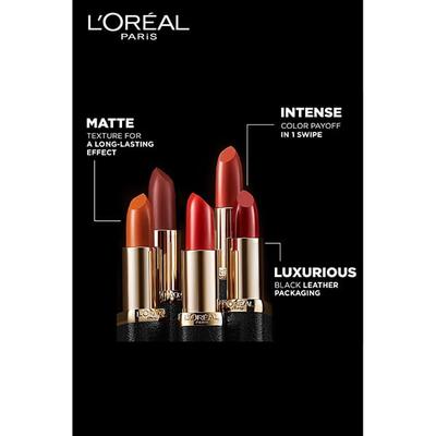 L'Oreal Paris Color Riche Moist Matte Lipstick, 242 Rose Nuance 3.7 Gm - Lipsticks