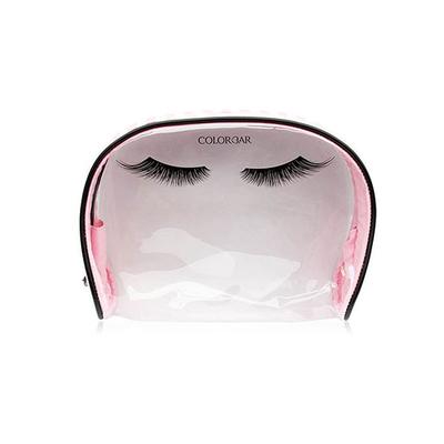 Colorbar Lips & Lashes Bag In Bag(Set Of Three) - White + Blush Pink 1's - Makeup Bags & Cases