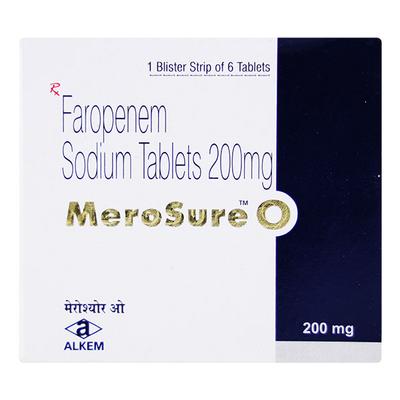 Merosure O 200mg Tablet 6'S - Bacterial Infections-OBL