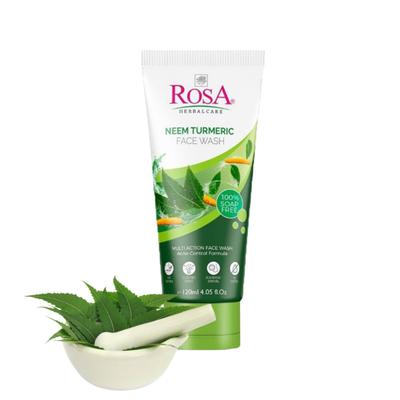 Rosa Neem Turmeric Face Wash 120 ml - Face Washes