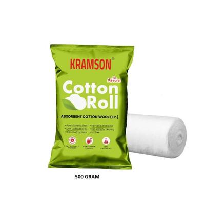 Wellness Kramson Absorbent Cotton Wool 500 gm - Bandages & Dressings