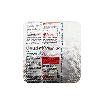 Vitanova D3 SG Capsule 4'S - Supplements-Vit