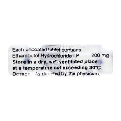 COMBUTOL 200MG TABLET 10'S - Tuberculosis (Tb)-Ant