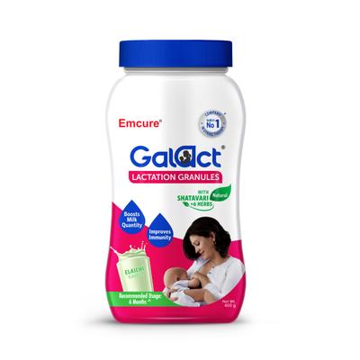 Galact Lactation Granules - Elaichi Flavor 400 g - Nutritional Supplements