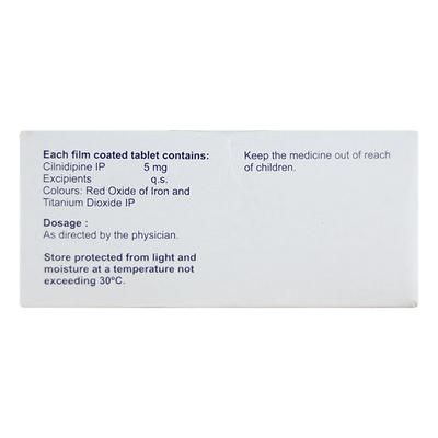 Cetanil 5mg Tablet 15'S - Hypertension-Cal