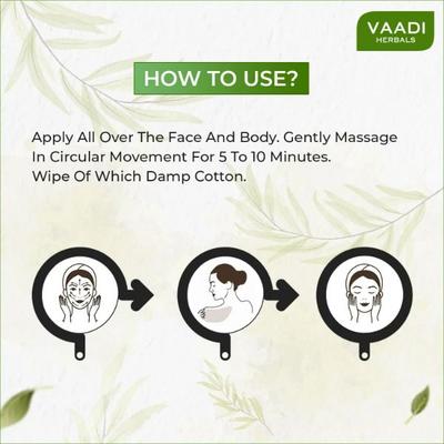 Vaadi Herbals Face And Body Scrub With Walnut And Apricot 500 gm - Face Scrubs