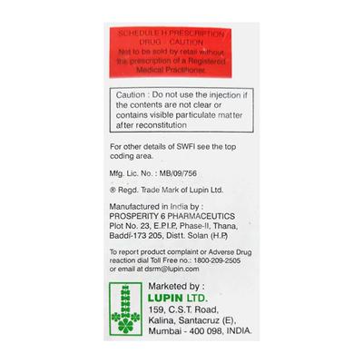 TAZAR 4.5 Combipack Injection 1's - Bacterial Infections-Pen