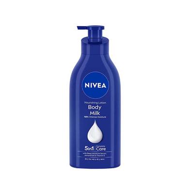 Nivea 72 Hour Nurishing Body Milk Intense Moisture Lotion for Dry to Very Dry Skin 600 ml - Lotions & Creams