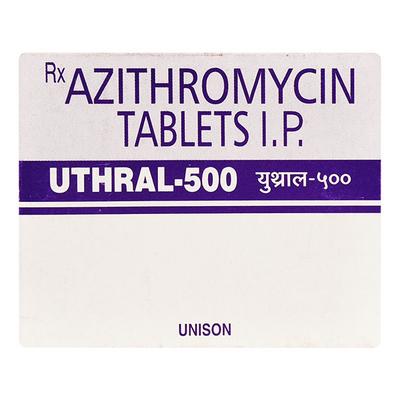 Uthral 500mg Tablet 5'S - Bacterial Infections-Mac