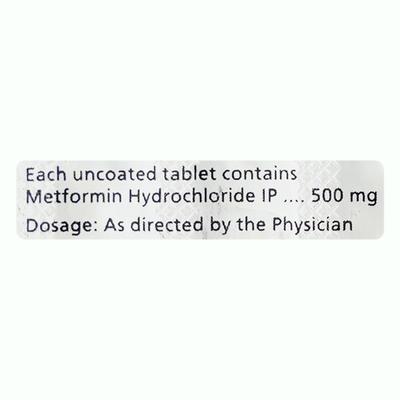 Okamet 500 Tablet 20'S - Diabetes-Ant