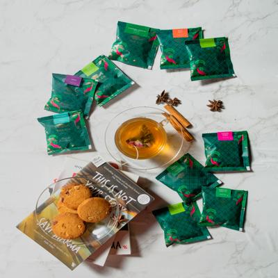 TGL Co. Bestsellers Tea Sampler Tea bags - Assorted 10's - Green/Herbal Teas