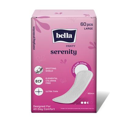 Bella Serenity Ultra Thin Panty Liners for Women (L) 60's - Panty Liners