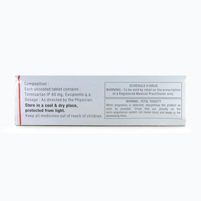 Telsar 40mg Tablet 15'S - Hypertension-Ang