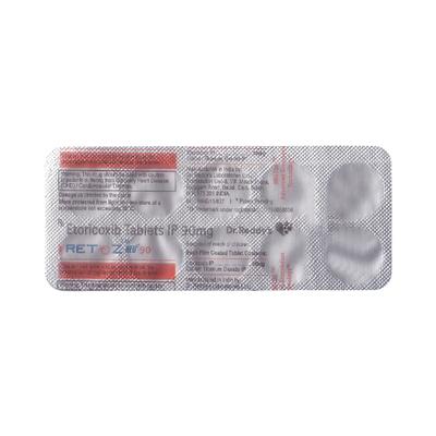 RETOZ NEO 90 Tablet 10's - Pain relief-Nsa