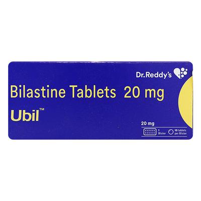 UBIL 20mg Tablet 10's - Allergies-Ant