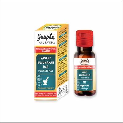 Guapha Ayurveda Vasant Kusumakar Ras (with Gold) Tablet 30's - Speciality Medicines