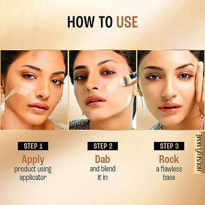 Lakme 9to5 Powerplay Priming Foundation, Built in Primer, SPF 20, Warm Beige, 25 ml - Foundation