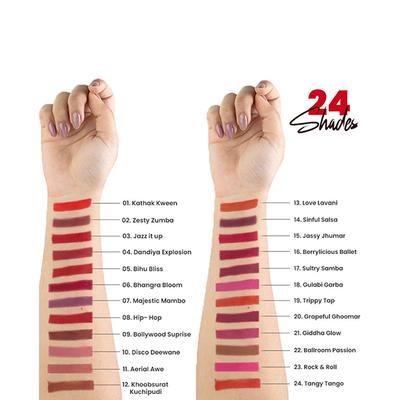 Mars Creamy Matte Lipstick- Ballroom Passion 3.2 gm - Lipsticks