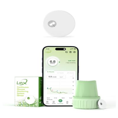 LinX CGM Smart Continous Glucose Monitoring System Sensor Device 1's - Continous Glucose Monitoring Sensors