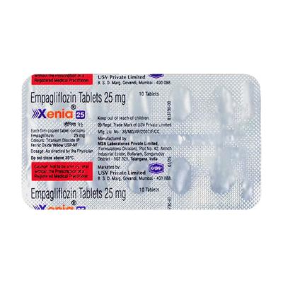 XENIA 25 Tablet 10's - Diabetes-Ant