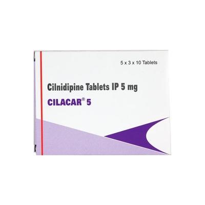 Cilacar 5mg Tablet 10'S - Hypertension-Cal