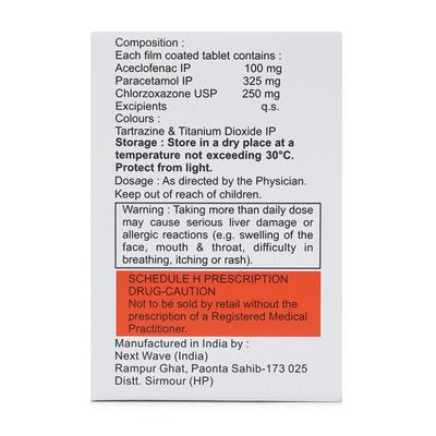 Dolokind MR Tablet 10'S - Muscle Spasm-Mus