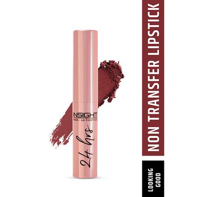 INSIGHT COSMETICS 24 HRS NON TRANSFER MATTE LIPSTICK (LL-03)-LOOKING GOOD (18) 3 gm - Lipsticks