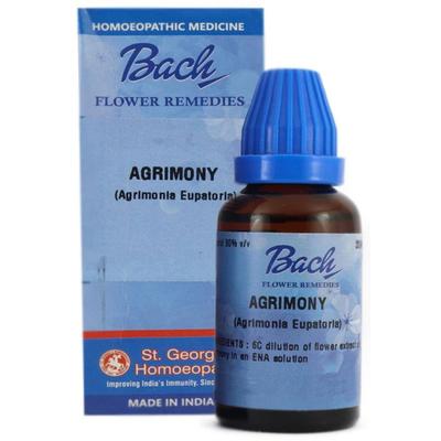 St. George's Bach Flower Agrimony 6 CH 100 ml - Bach Flower