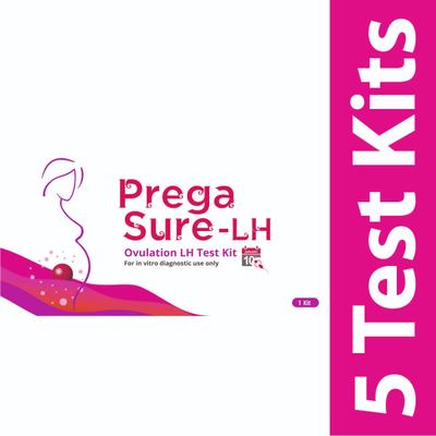 Prega Sure - LH Ovulation Test Kit 5's - Intimate Tools & Accessories