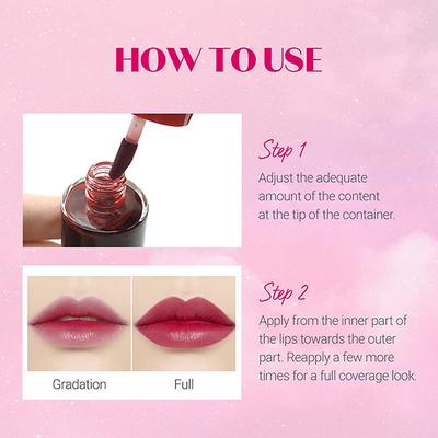 ETUDE Dear Darling Water Tint 02 Cherry Ade 9 gm - Lipsticks