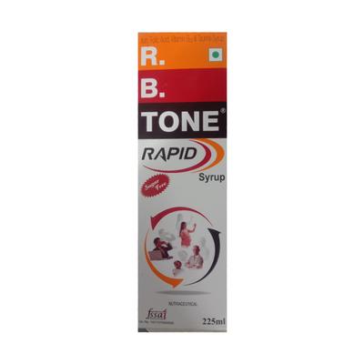 R B TONE RAPID SUGAR FREE Syrup 225ml - Supplements-Vam