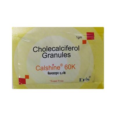 Calshine 60K Granules 1gm - Supplements-Vit