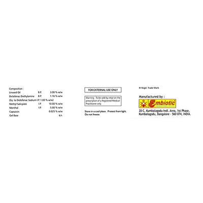 ORONAC Gel 30gm - Pain relief-Nsa
