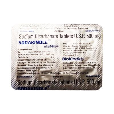 SODAKINDLE 500mg Tablet 10's - Supplements-Ele