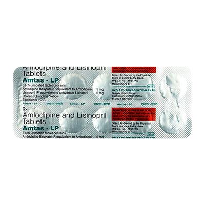 Amtas LP Tablet 10'S - Hypertension-Cal