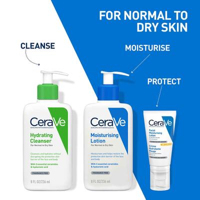 CeraVe Moisturising Lotion for Normal to  Dry Skin 236 ml - Lotions & Creams