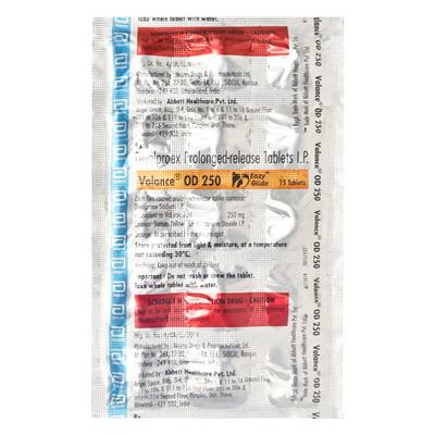 Valance OD 250mg Tablet 15'S - Epilepsy/Convulsion-Ant
