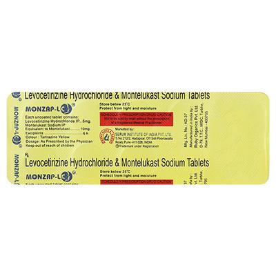 MONZAP LC Tablet 10's - Allergies-Ant
