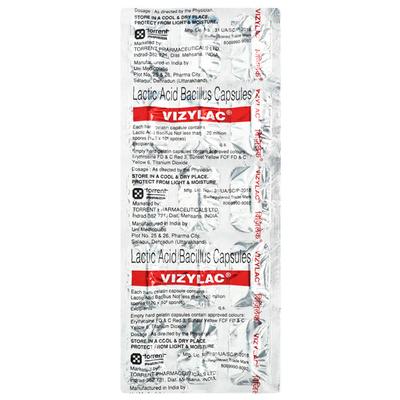 Vizylac Capsule 15'S - Digestive Health