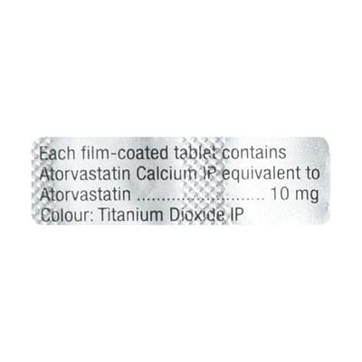 Lipvas 10mg Tablet 10'S - High Cholesterol-Dys