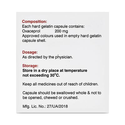 Oxuba 200mg Capsule 10'S - Arthritis-Non