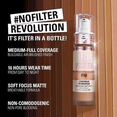 Makeup Revolution IRL Filter Longwear Foundation F13.2 23 ml - Foundation