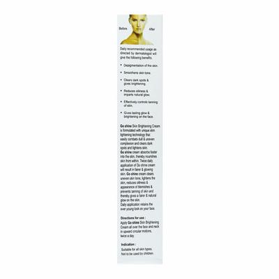 GO SHINE Cream 25gm - Hyperpigmentation-Oth
