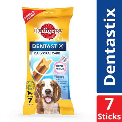 Pedigree DentaStix Sticks for Dogs (10-25 kg) 7's - Petfood