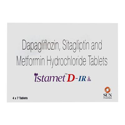 ISTAMET D IR 5/50/1000 Tablet 7's - Diabetes-Ant