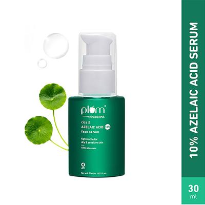 Plum Thinkderma 10% Azelaic Acid & Cica Face Serum 100% Vegan 30 ml - Face Serum