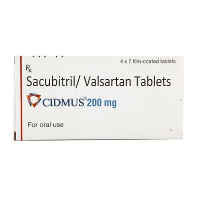 Cidmus 200mg Tablet 7'S - Heart Failure-Ang