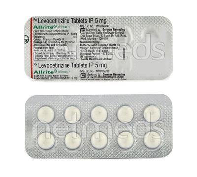 Allrite 5mg Tablet 10'S - Allergies-Ant