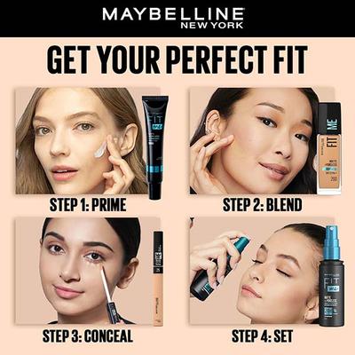 Maybelline New York Fit Me Matte+Poreless Foundation, Shade 260 - Natural Matte Finish, 16H Oil Control 104 gm - Foundation